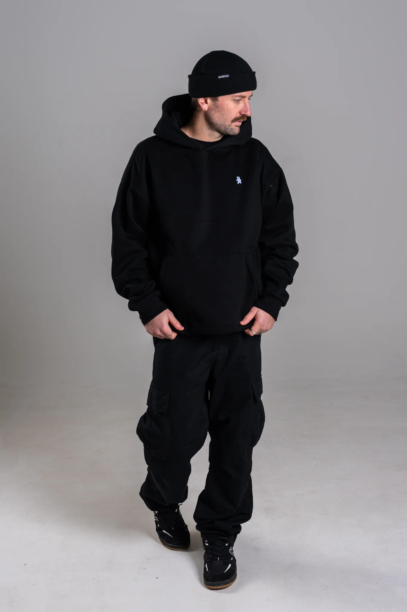 Academy Hoodie - Black - Image 5