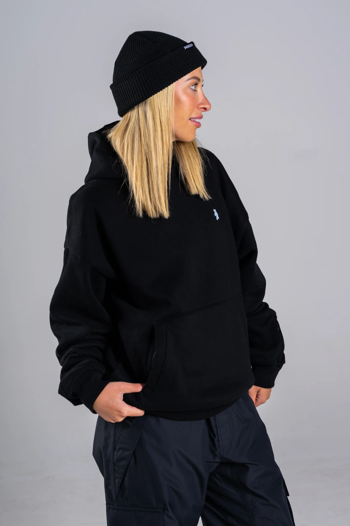 Academy Hoodie - Black - Image 6