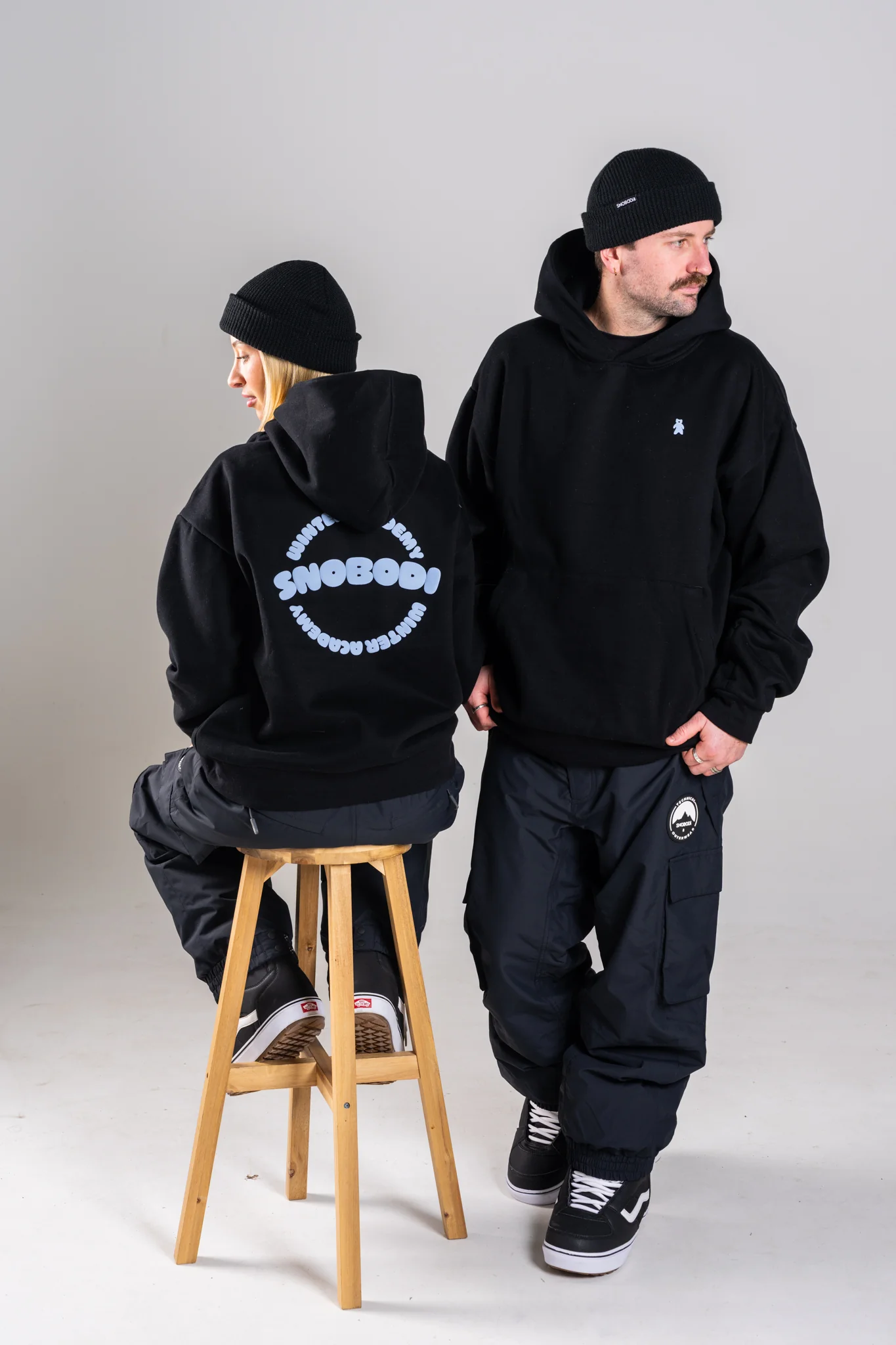 Academy Hoodie - Black - Image 9