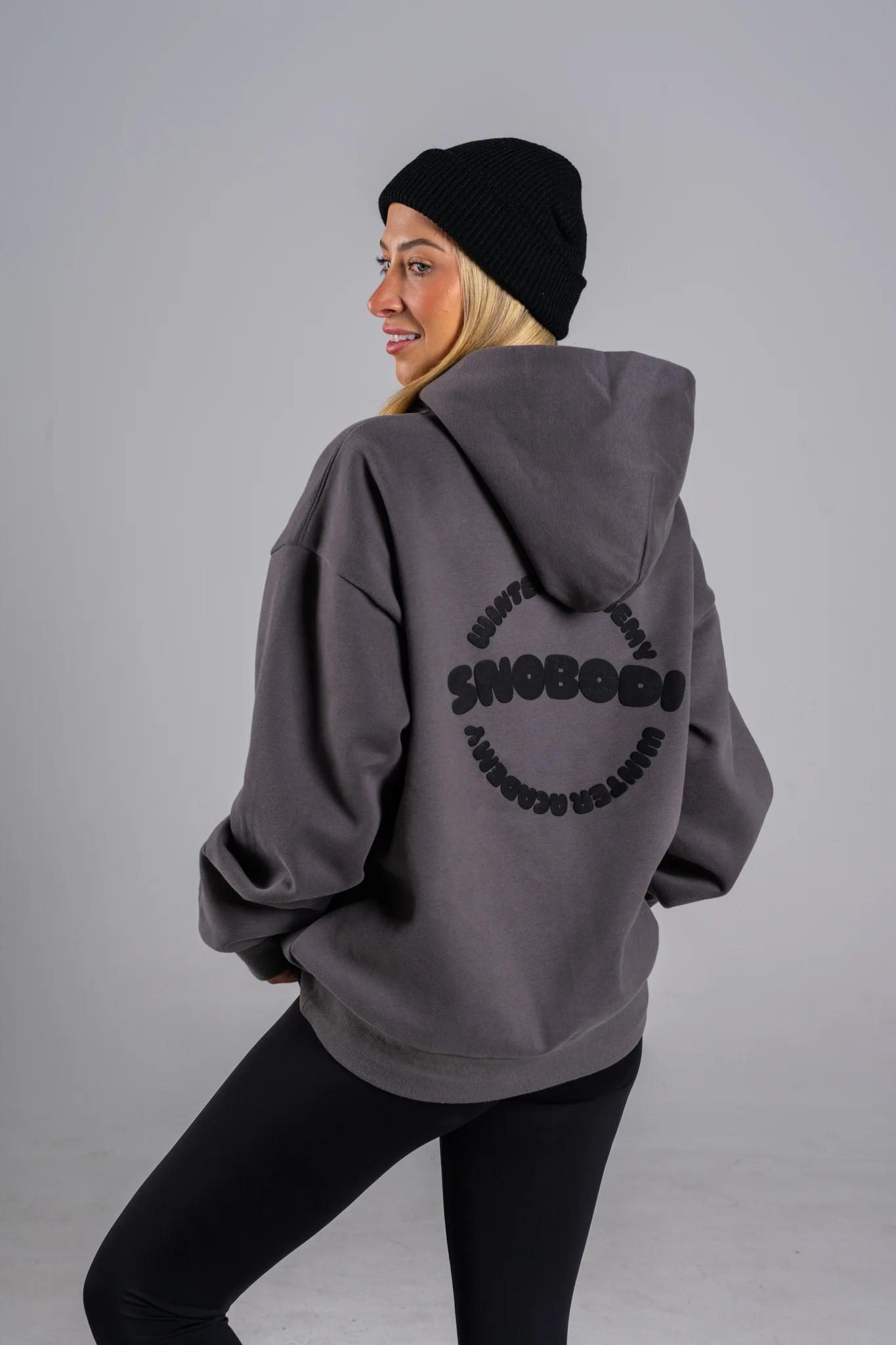 Academy Hoodie - Charcoal - Image 11