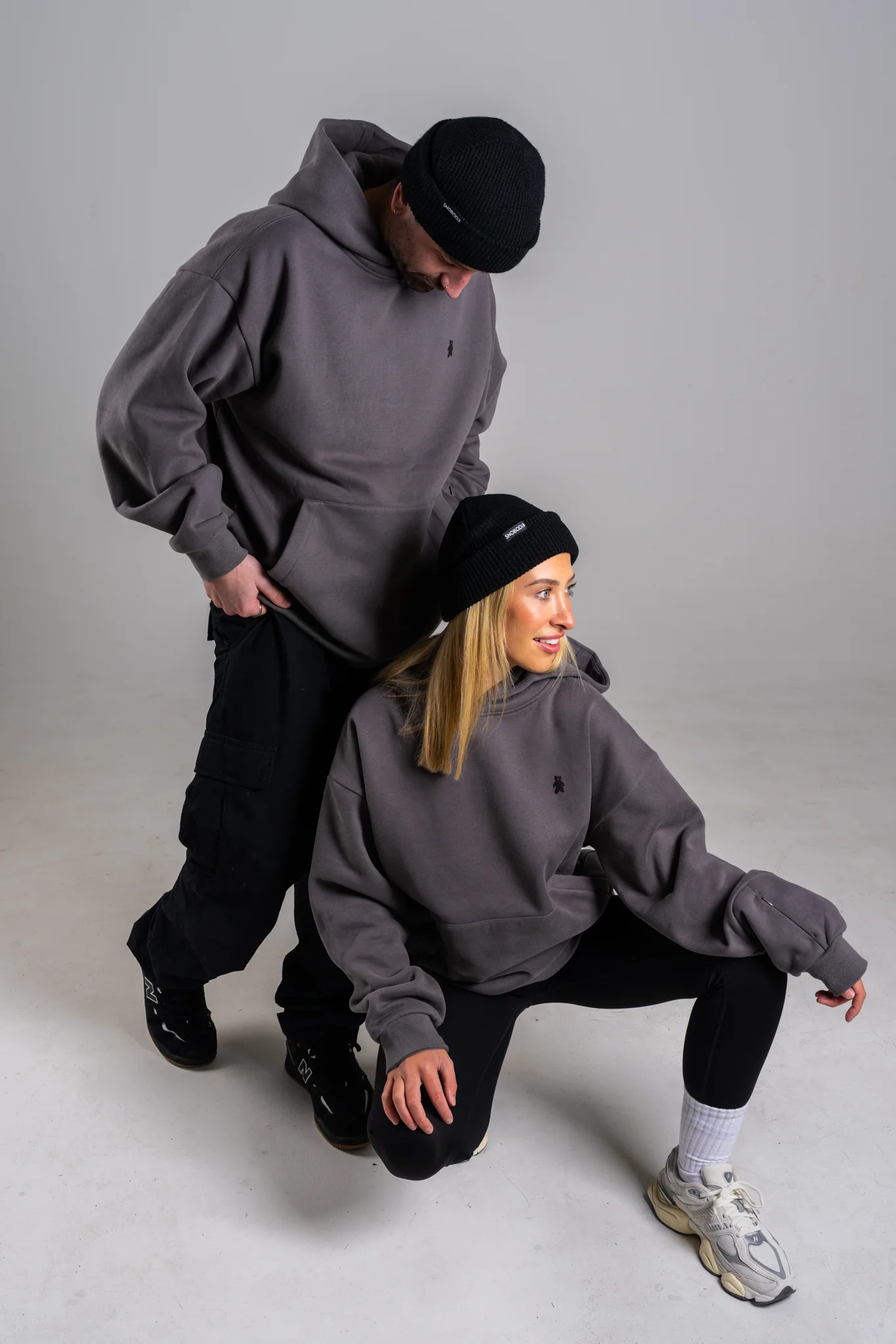 Academy Hoodie - Charcoal - Image 6