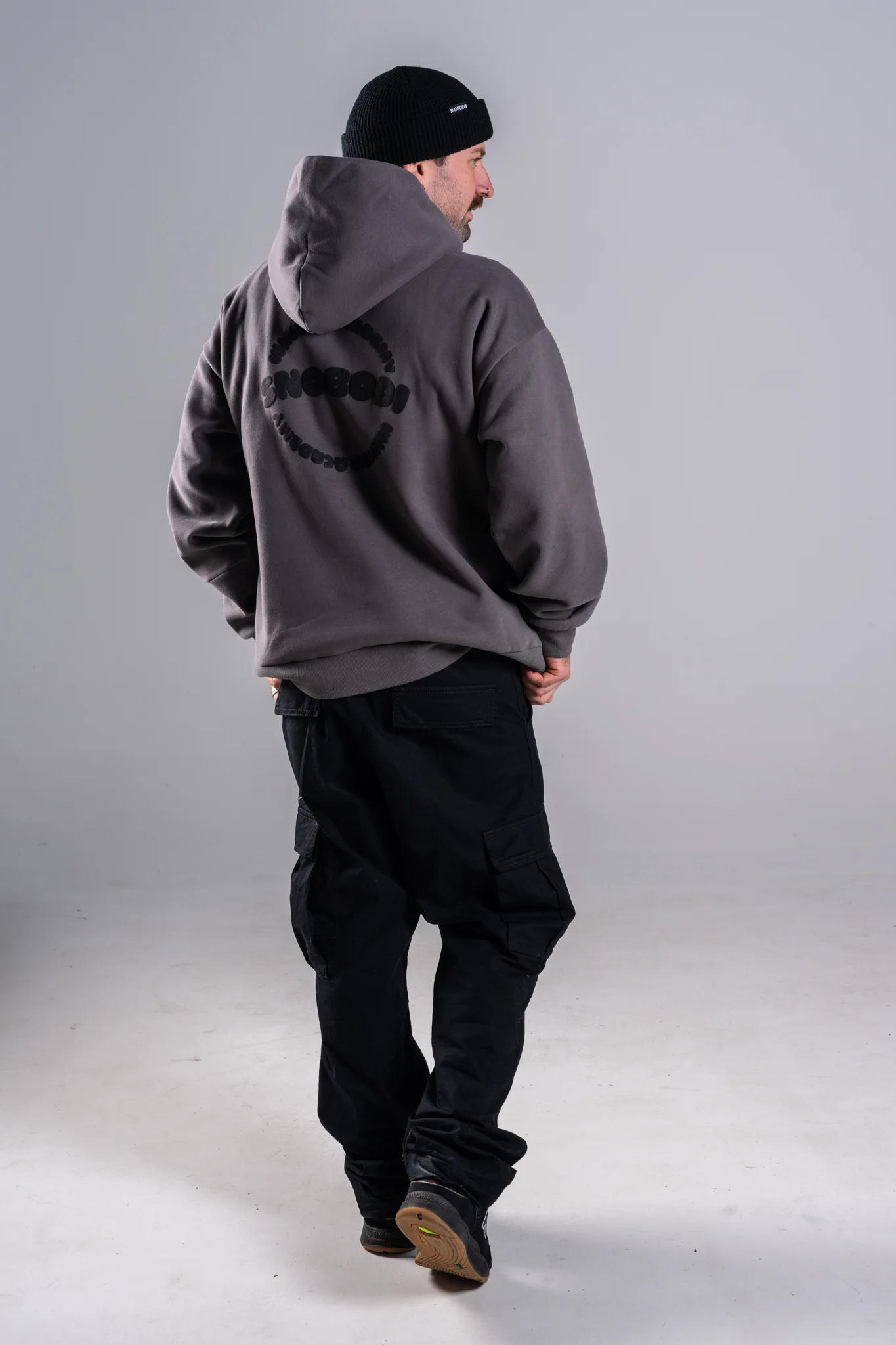 Academy Hoodie - Charcoal - Image 7