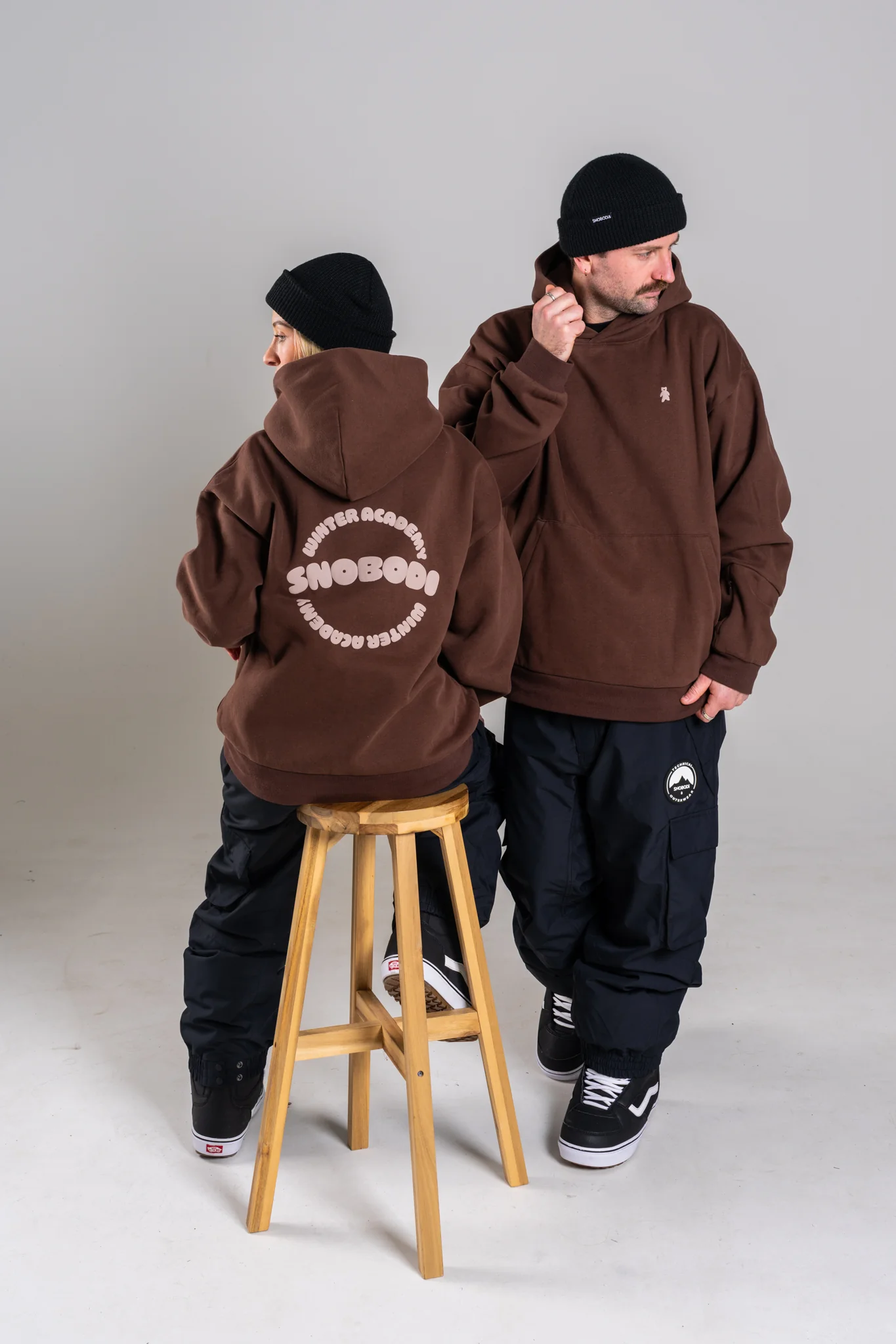 Academy Hoodie - Chocolate - Image 5
