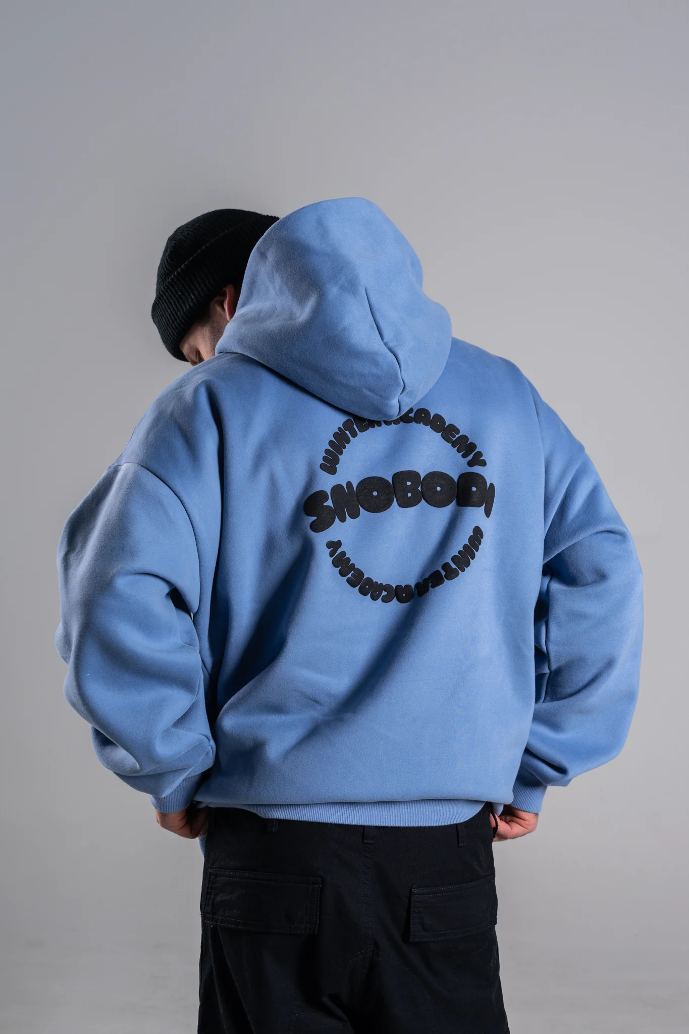 Academy Hoodie - Ice Blue - Image 3