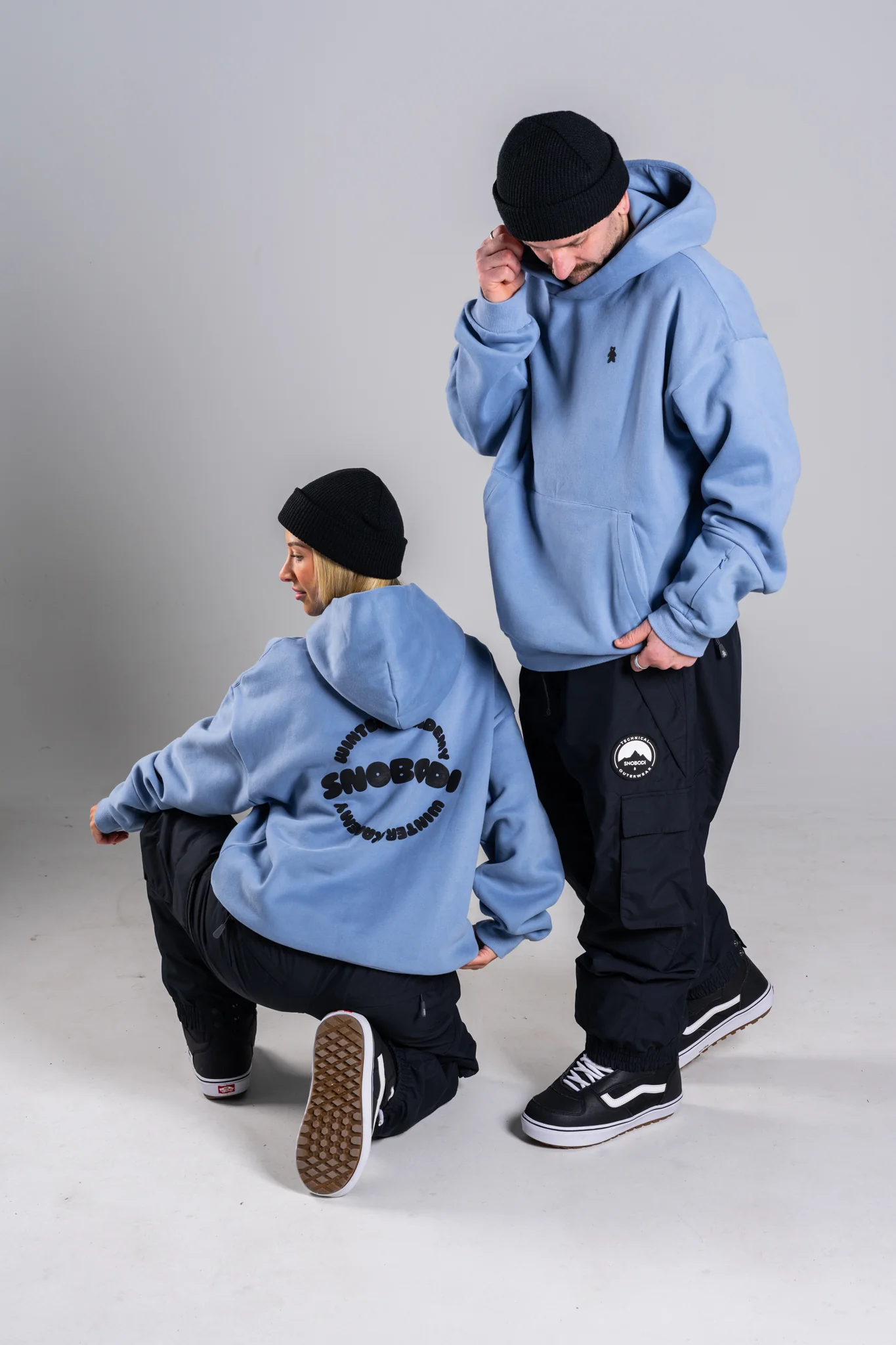 Academy Hoodie - Ice Blue - Image 4