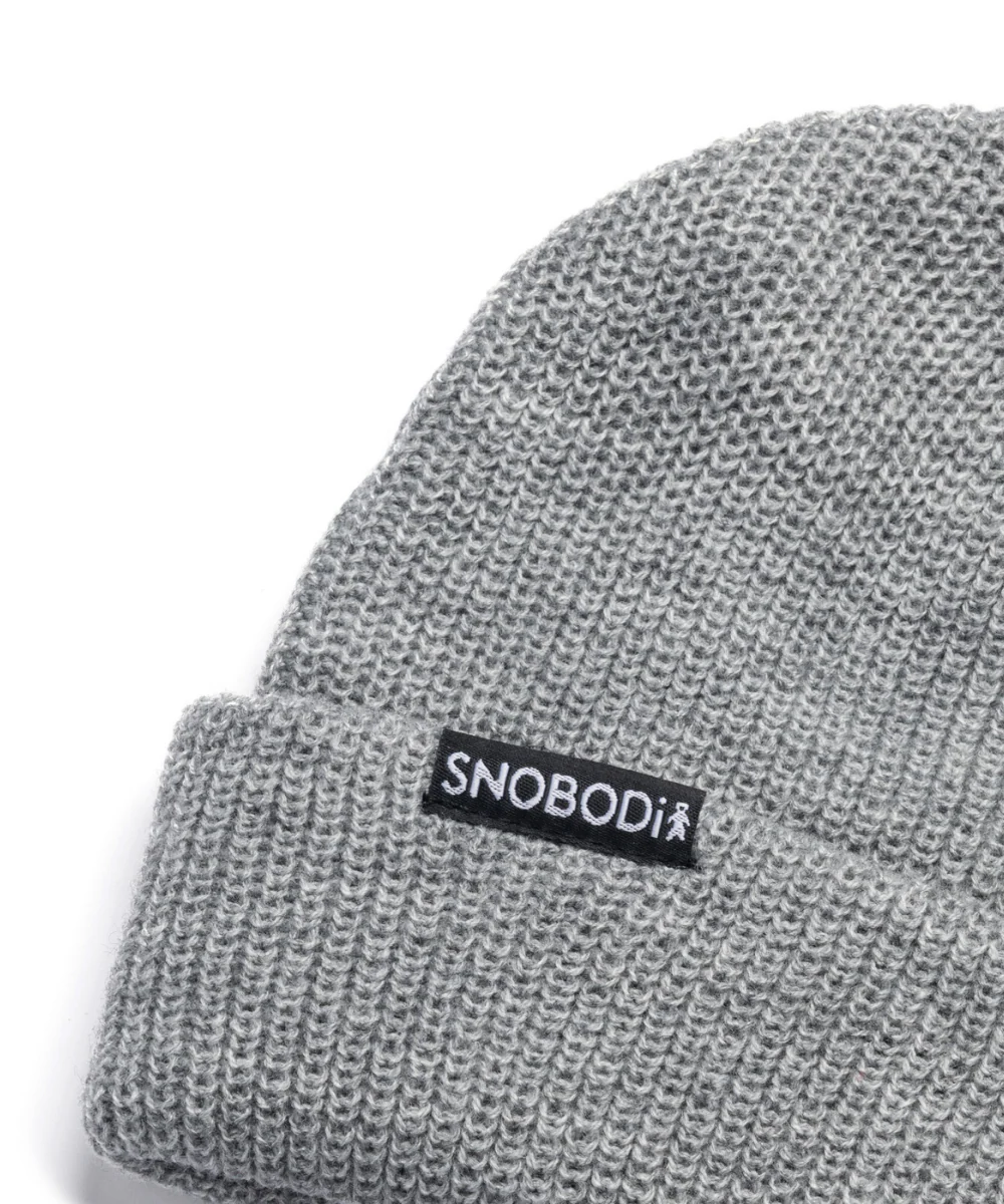 SNOBODi Beanie - Shadow Grey - Image 6