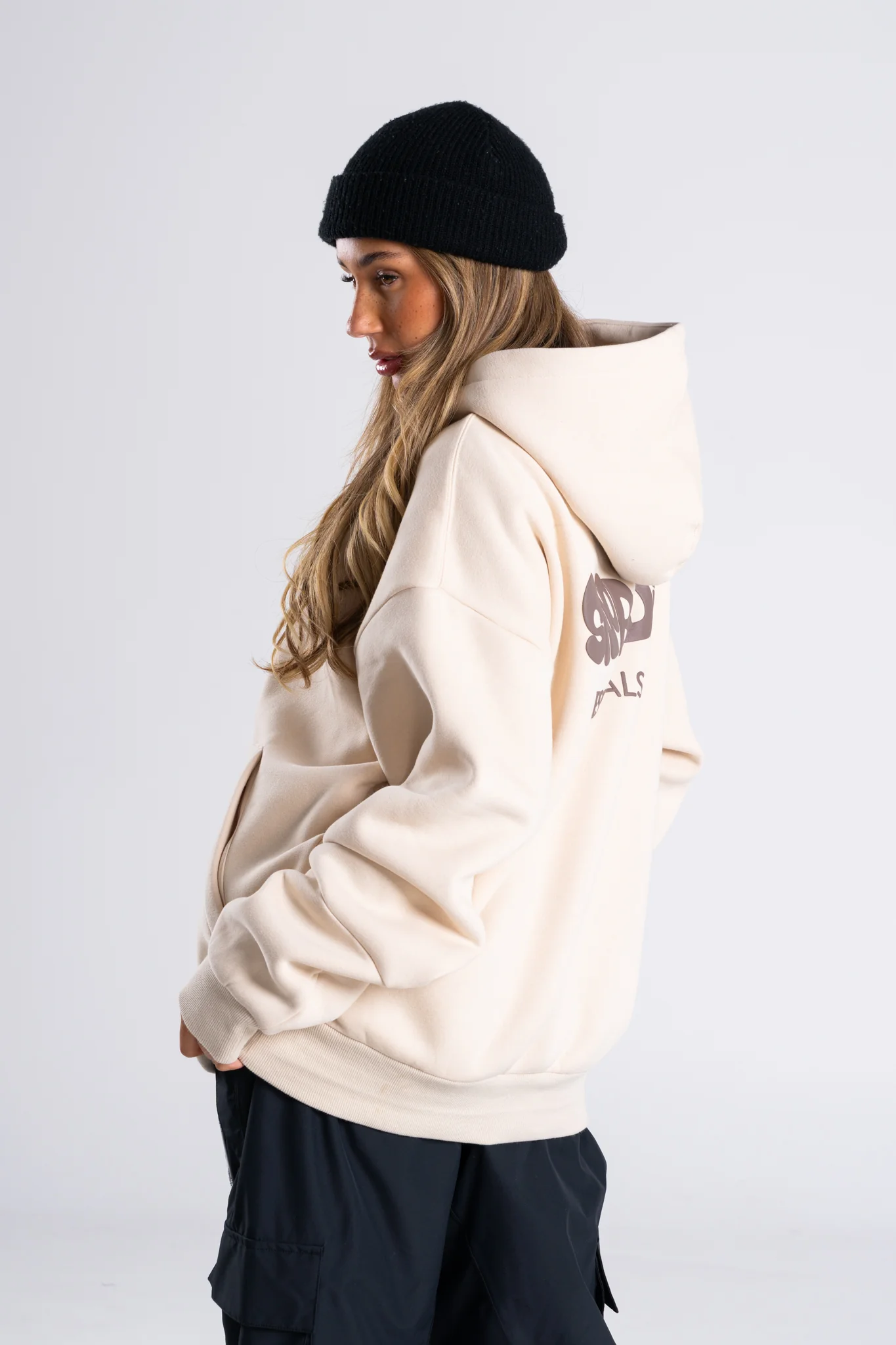Venture Hoodie - Cream - Image 6