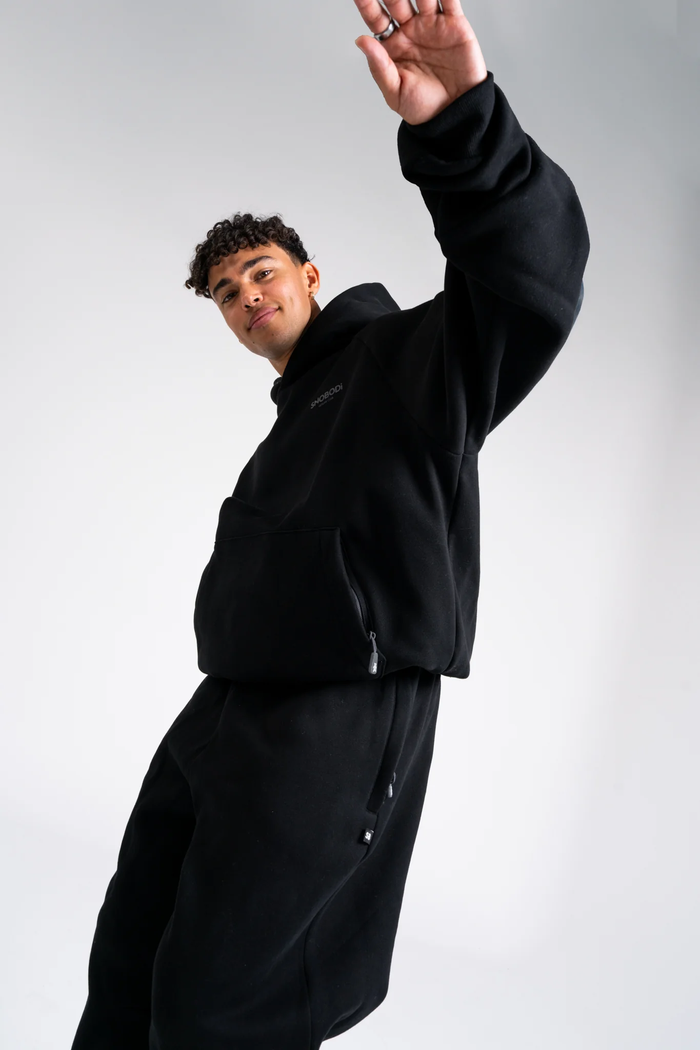 Offline Hoodie - Black - Image 13