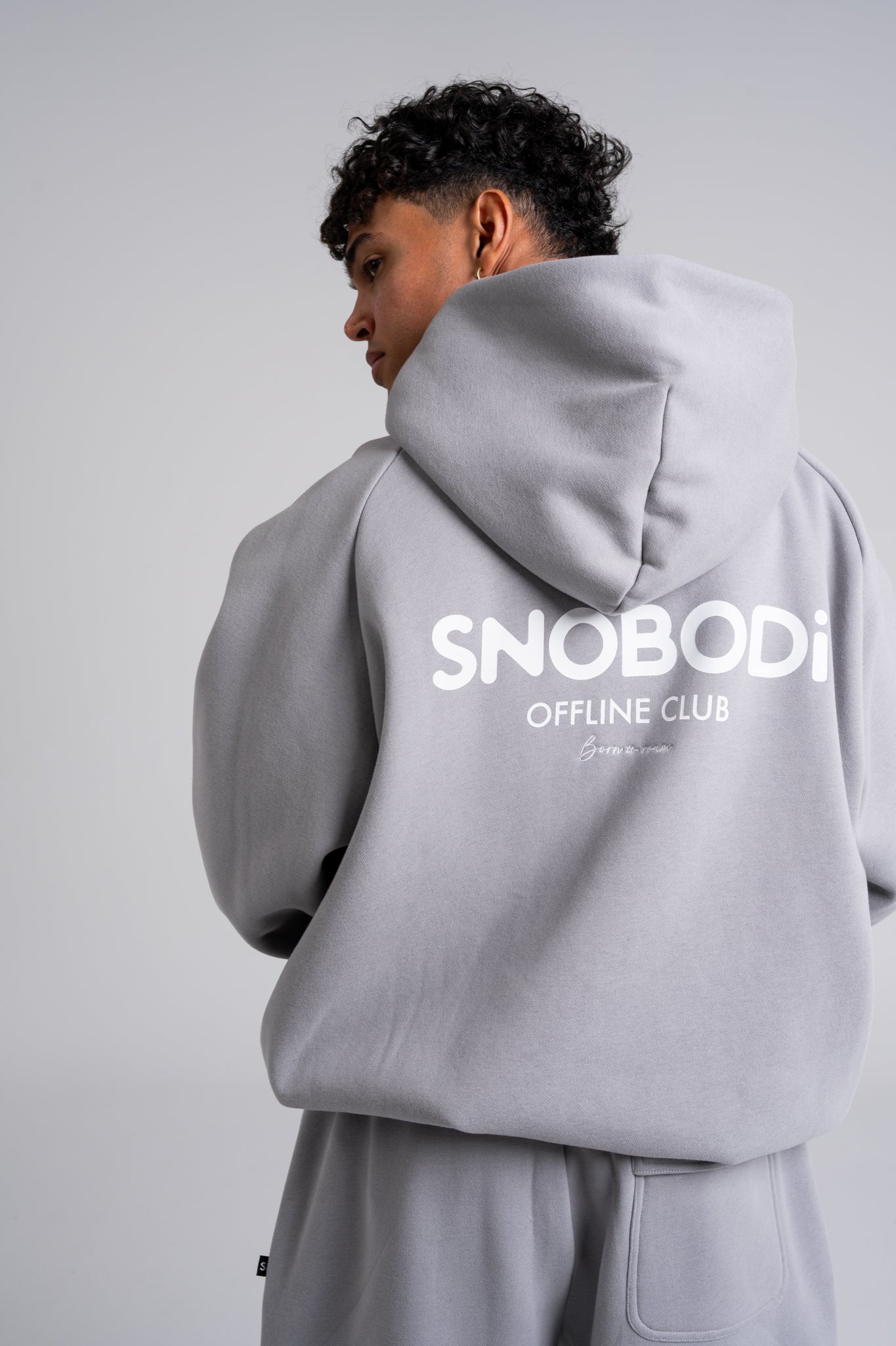 Offline Hoodie - Light Grey - Image 16