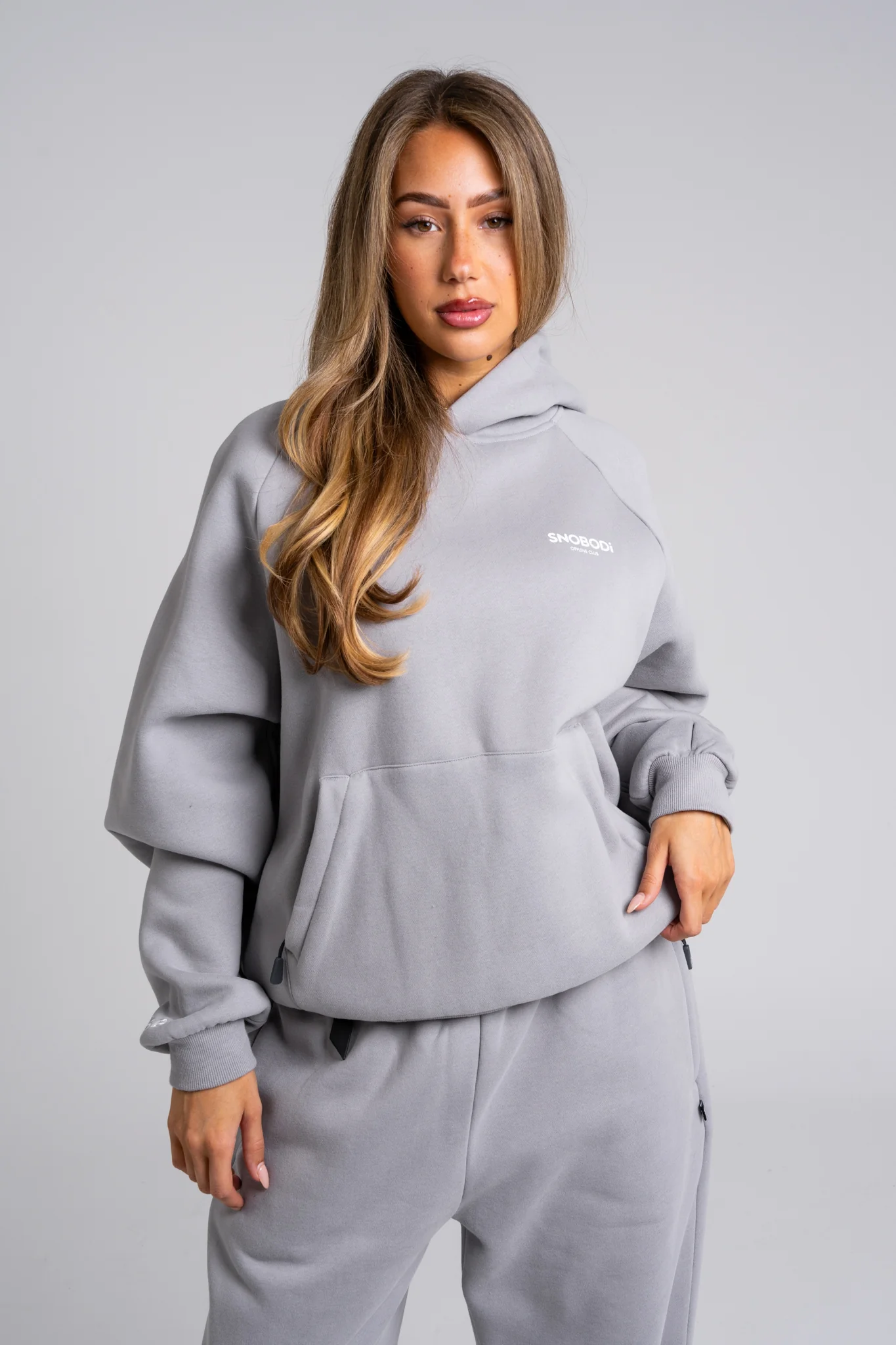Offline Hoodie - Light Grey - Image 4