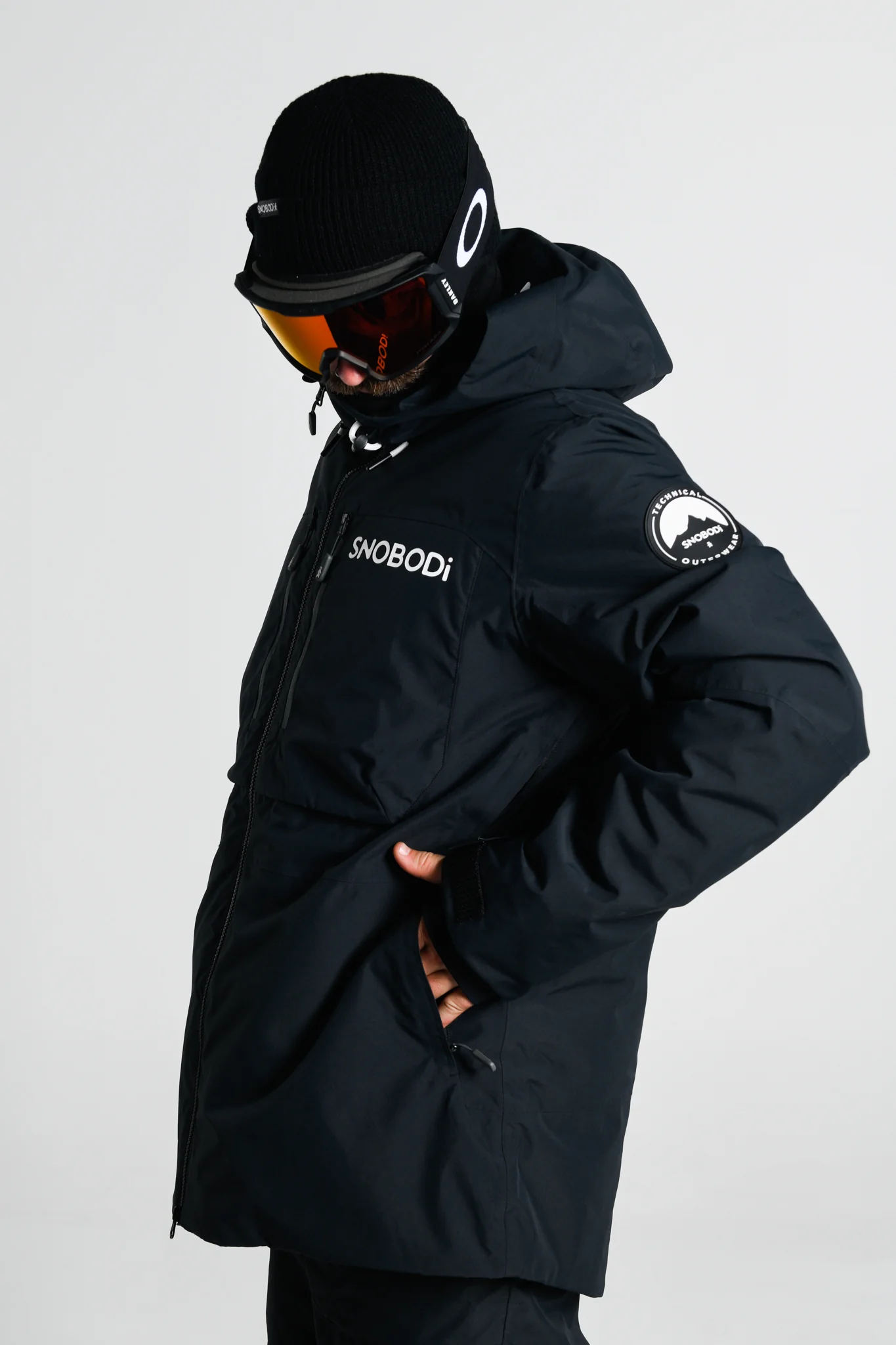Snobodi Ridgeline Snow Jacket - Storm - Image 8