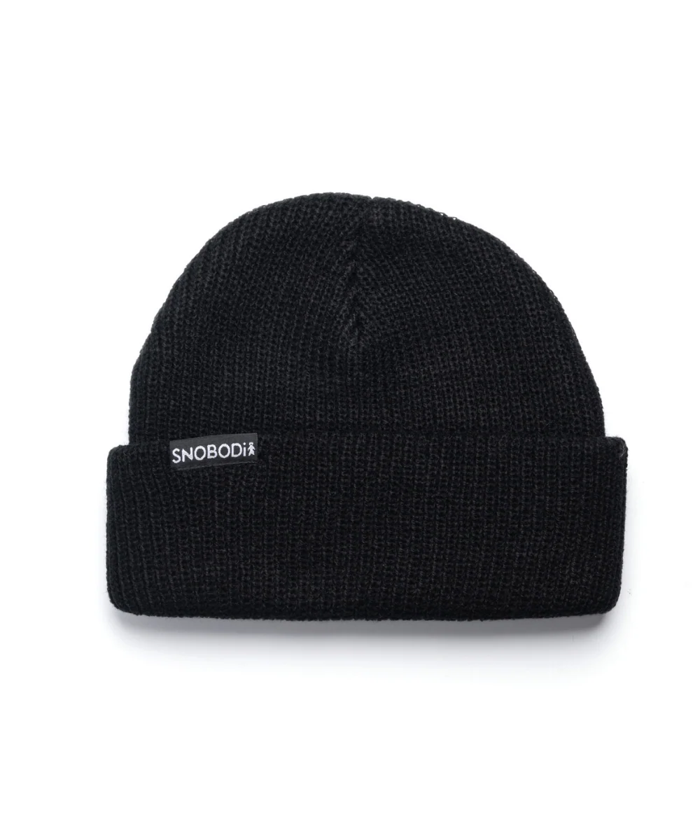 SNOBODi Beanie - Jet Black - Image 5