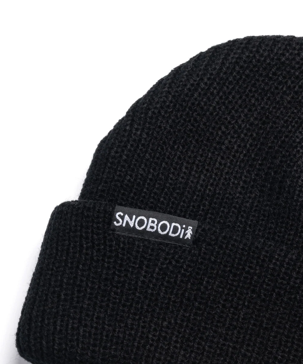 SNOBODi Beanie - Jet Black - Image 6