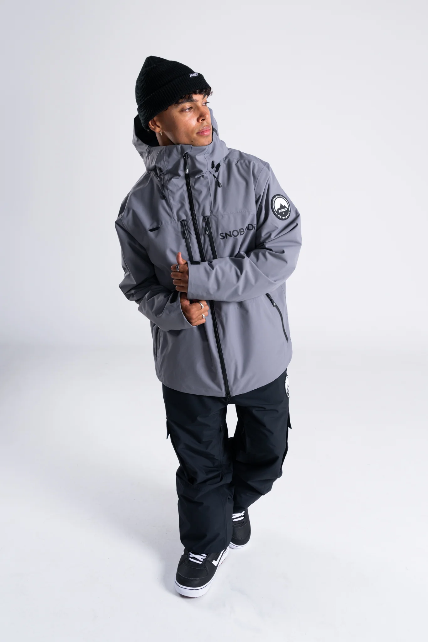 Vertex Jacket - Charcoal - Image 5