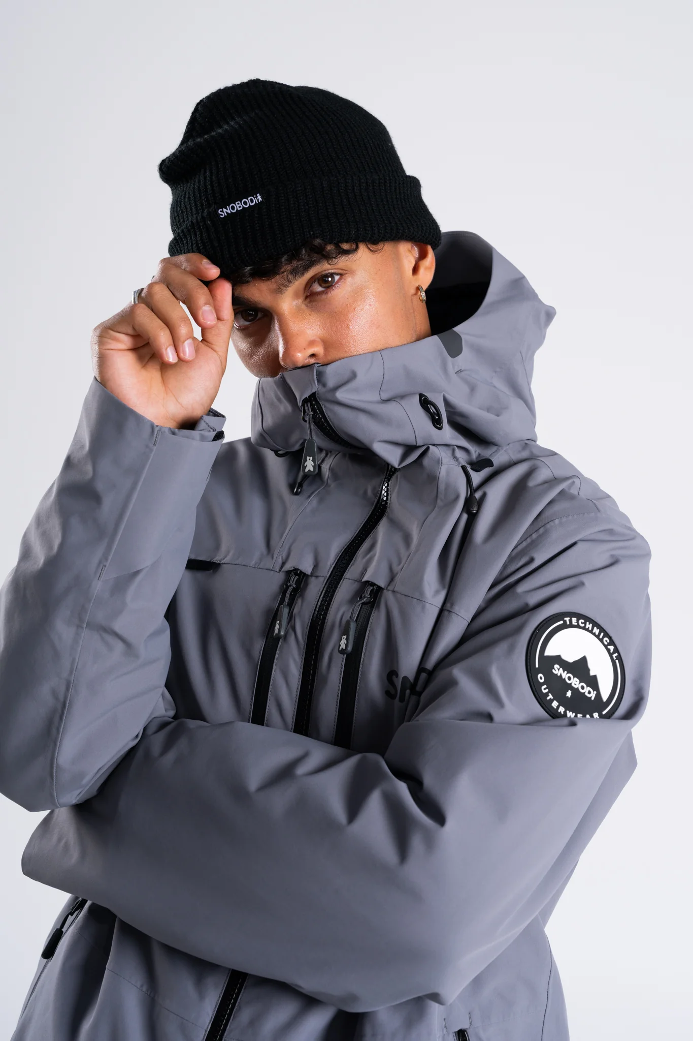 Vertex Jacket - Charcoal - Image 9